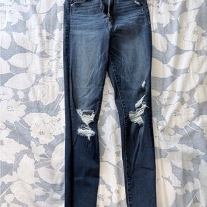 Abercrombie & Fitch Dark Blue Skinny Jeans